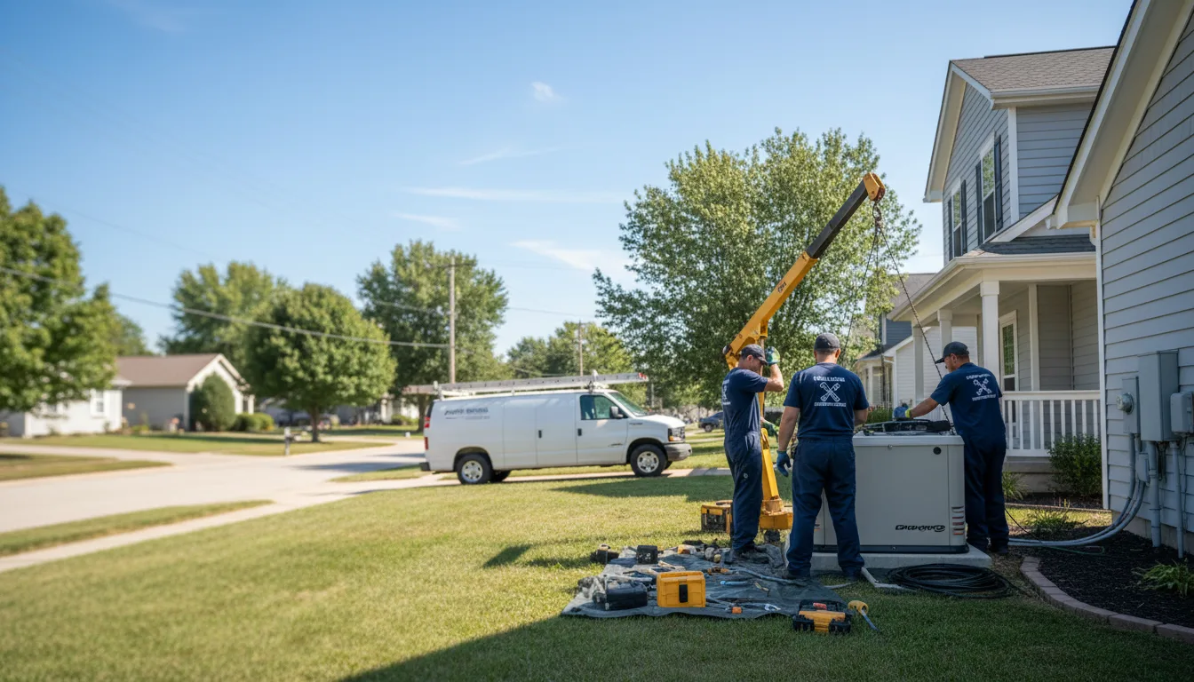 Generator Installation in Fairbury, IL near me